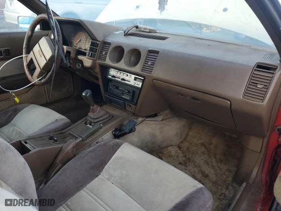 1984 Nissan 300ZX GS with VIN JN1HZ16S3EX004049, listed as a Copart auction lot 47688245 with NaN miles and Clean Title. Bid and sale history available at carsss.com. Image 8.
