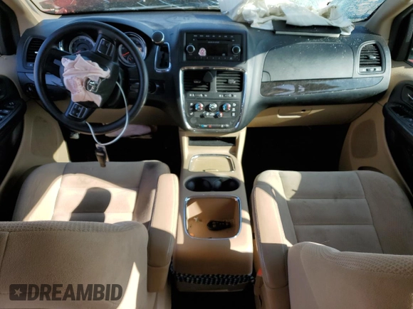 2014 Dodge Grand Caravan SXT with VIN 2C4RDGCG2ER263682, listed as a Copart auction lot 51060795 with 90,951 mi miles and Non Repairable. Bid and sale history available at DreamBid. Image 8.