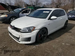 2015 Volkswagen GTI S z VIN 3VWYT7AU1FM055242, wystawiony jako Copart lot #48006155 z przebiegiem 89 878 mil mil oraz Szkoda całkowita • Salvage title. Historia ofert i sprzedaży dostępna na DreamBid. Obrazek 1.
