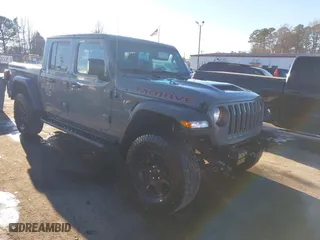 2022 Jeep Gladiator Mojave with VIN 1C6JJTEG7NL126491, listed as a IAAI auction lot 41245201 with 35,976 mi miles. Bid and sale history available at carsss.com. Image 1.