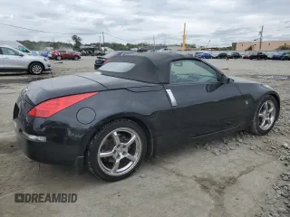 2008 Nissan 350Z Enthusiast with VIN JN1BZ36A98M851091, listed as a Copart auction lot 72007834 with 24,318 mi miles and Salvage Title. Bid and sale history available at DreamBid. Image 3.