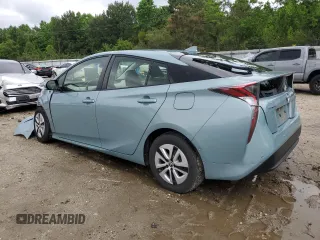 2017 Toyota Prius Two z VIN JTDKBRFU9H3566248, wystawiony jako Copart lot #56851065 z przebiegiem 66 409 mil mil oraz Szkoda całkowita • Salvage title. Historia ofert i sprzedaży dostępna na DreamBid. Obrazek 2.