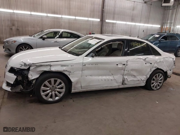 2011 Audi A4 2.0T Premium Plus with VIN WAUFFAFL4BN013157, listed as a IAAI auction lot 41206454 with 83,006 mi miles. Bid and sale history available at carsss.com. Image 6.