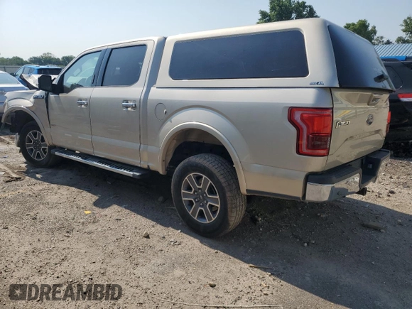 2017 Ford F-150 XL with VIN 1FTEW1EG7HKC72691, listed as a Copart auction lot 59141325 with 157,985 mi miles and Salvage title. Bid and sale history available at DreamBid. Image 2.