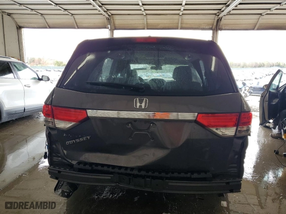 2016 Honda Odyssey EX-L with VIN 5FNRL5H67GB162112, listed as a Copart auction lot 51288545 with 100,790 mi miles and Salvage Title. Bid and sale history available at carsss.com. Image 6.