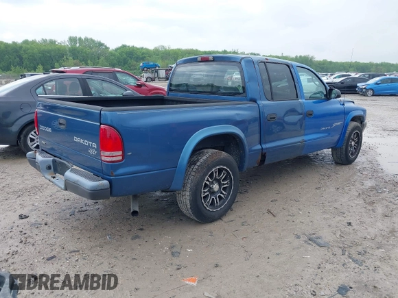 2001 Dodge Dakota Sport with VIN 1B7HG2AN21S194735, listed as a IAAI auction lot 42182165 with 163,350 mi miles and . Bid and sale history available at carsss.com. Image 4.
