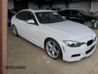 2014 BMW 3 Series 328d with VIN WBA3D3C58EK157360, listed as a Copart auction lot 60518335 with 181,162 mi miles and Salvage title. Bid and sale history available at DreamBid. Image 4.