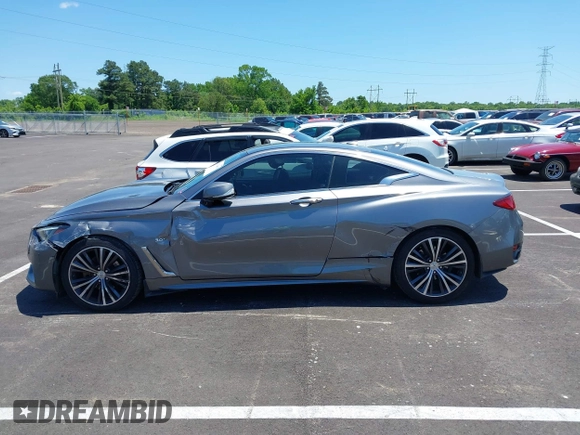 2017 Infiniti Q60 Premium with VIN JN1EV7EL2HM550150, listed as a IAAI auction lot 42324819 with 104,799 mi miles and . Bid and sale history available at DreamBid. Image 14.
