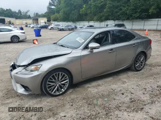 2014 Lexus IS 250 with VIN JTHBF1D25E5004997, listed as a Copart auction lot 57609535 with 100,597 mi miles and Salvage title. Bid and sale history available at DreamBid. Image 1.