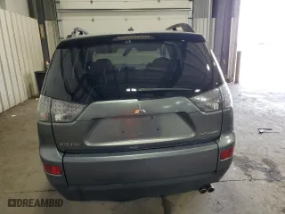 2007 Mitsubishi Outlander LS with VIN JA4MT31X47U012820, listed as a Copart auction lot 47498875 with 122,508 mi miles and Salvage Title. Bid and sale history available at carsss.com. Image 6.