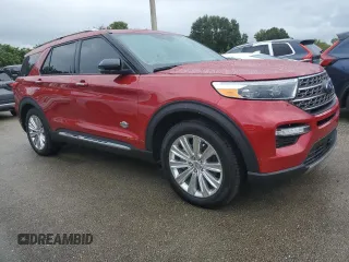 2023 Ford Explorer King Ranch z VIN 1FM5K8LC3PGC34392, wystawiony jako Copart lot #74187924 z przebiegiem 3 416 mil mil oraz Nie do naprawy • Non repairable. Historia ofert i sprzedaży dostępna na DreamBid. Obrazek 13.