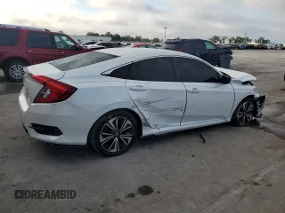 2020 Honda Civic LX with VIN 19XFC2F68LE004530, listed as a Copart auction lot 57691495 with 73,923 mi miles and Non repairable. Bid and sale history available at DreamBid. Image 3.