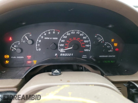 2002 Ford Explorer Eddie Bauer с VIN 1FMZU64W02UA45783, выставлен на аукционе Copart как лот 44639005 с пробегом 175 278 миль миль и Списание • Salvage title. История ставок и продаж доступна на DreamBid. Изображение 9.