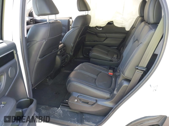 2024 Honda Pilot EX-L 7 Passenger with VIN 5FNYG2H57RB001333, listed as a IAAI auction lot 41707956 with 35,865 mi miles. Bid and sale history available at carsss.com. Image 8.