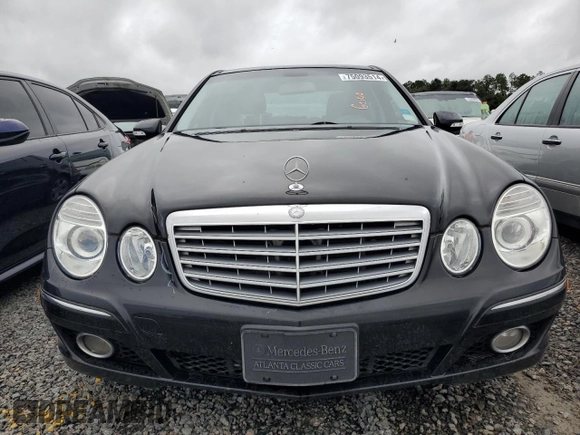 2008 Mercedes-Benz E-Class Sport 5.5L with VIN WDBUF72X08B169078, listed as a Copart auction lot 75093514 with 0 mi miles and Salvage Title. Bid and sale history available at carsss.com. Image 5.
