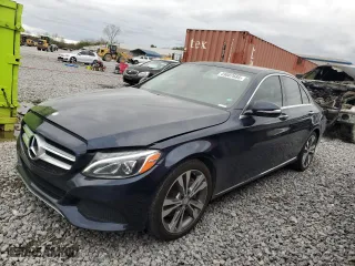 2015 Mercedes-Benz C-Class C 300 with VIN 55SWF4JB4FU065863, listed as a Copart auction lot 49887685 with 68,258 mi miles and Salvage Title. Bid and sale history available at carsss.com. Image 1.