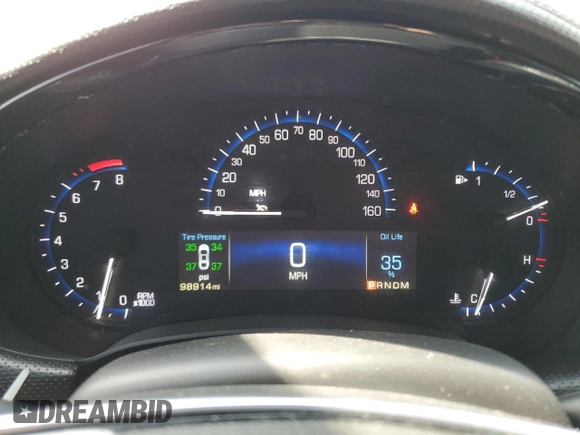 2016 Cadillac XTS Luxury Collection with VIN 2G61N5S36G9170800, listed as a Copart auction lot 55997114 with 98,914 mi miles and Non Repairable. Bid and sale history available at carsss.com. Image 9.