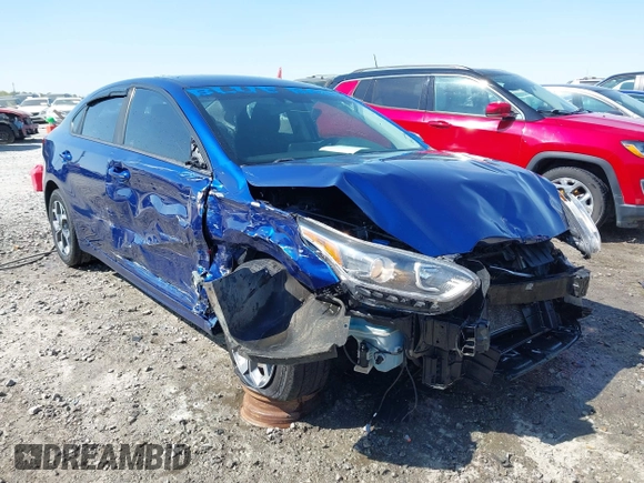 2019 Kia Forte LXS with VIN 3KPF24AD1KE123197, listed as a IAAI auction lot 41899077 with 78,004 mi miles and . Bid and sale history available at carsss.com. Image 1.