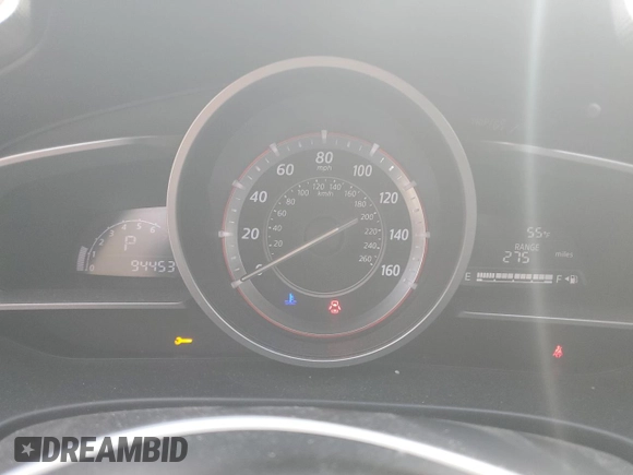 2015 Mazda 3 i Grand Touring with VIN 3MZBM1W77FM126740, listed as a Copart auction lot 78820304 with 94,453 mi miles and Salvage Title. Bid and sale history available at DreamBid. Image 9.