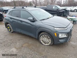 2021 Hyundai Kona SEL with VIN KM8K2CAA1MU726620, listed as a IAAI auction lot 41104111 with 36,753 mi miles. Bid and sale history available at carsss.com. Image 1.