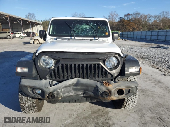2018 Jeep Wrangler Unlimited Sport z VIN 1C4HJXDN4JW295178, wystawiony jako Copart lot #84921654 z przebiegiem 90 344 mil mil oraz Nie do naprawy • Non repairable. Historia ofert i sprzedaży dostępna na DreamBid. Obrazek 5.