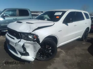 2020 Dodge Durango R/T with VIN 1C4SDHCT4LC186999, listed as a IAAI auction lot 38556165 with 29,393 mi miles and . Bid and sale history available at DreamBid. Image 2.