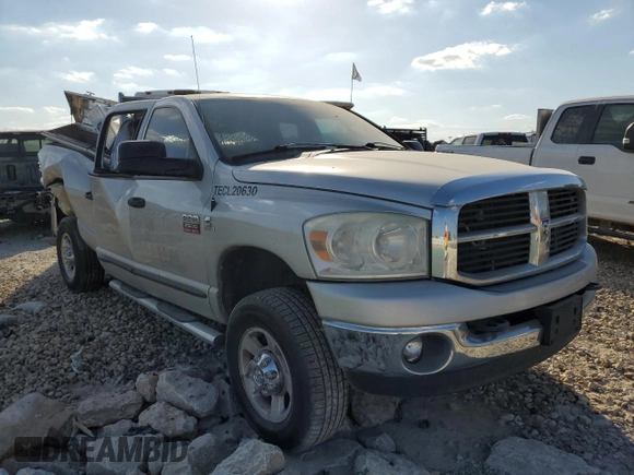 2007 Dodge Ram 2500 SLT with VIN 3D7KS28A87G852314, listed as a Copart auction lot 71840464 with 227,958 mi miles and Salvage Title. Bid and sale history available at carsss.com. Image 4.