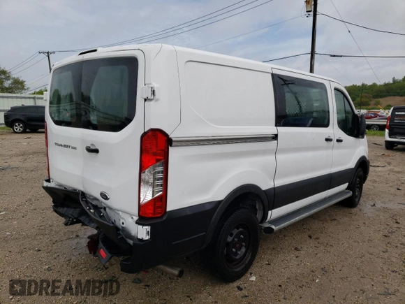 2022 Ford Transit Cargo with VIN 1FTBR1Y88NKA51675, listed as a Copart auction lot 53695774 with Not Provided miles and . Bid and sale history available at DreamBid. Image 3.