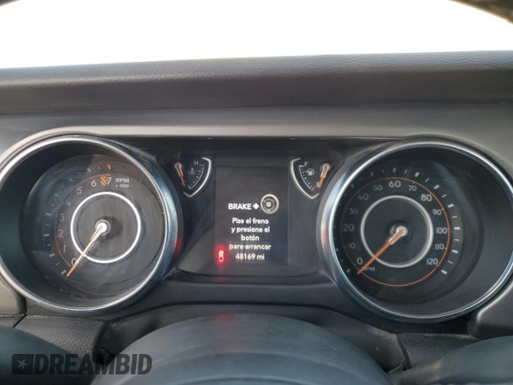 2023 Jeep Gladiator Sport S с VIN 1C6HJTAG6PL506946, выставлен на аукционе Copart как лот 57903315 с пробегом 48 169 миль миль и Чистый • Clean title. История ставок и продаж доступна на DreamBid. Изображение 9.