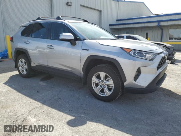 2021 Toyota RAV4 Hybrid XLE with VIN 4T3RWRFV0MU047527, listed as a Copart auction lot 49693115 with 39,433 mi miles and Salvage Title. Bid and sale history available at carsss.com. Image 4.