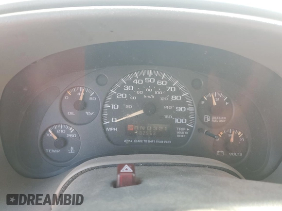 2002 Chevrolet Astro with VIN 1GNDM19X42B151627, listed as a Copart auction lot 83887714 with 182,563 mi miles and Clean Title. Bid and sale history available at carsss.com. Image 9.
