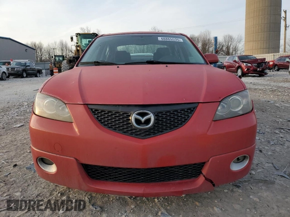 2006 Mazda 3 i with VIN JM1BK12F161416801, listed as a Copart auction lot 48865535 with 195,086 mi miles and Clean Title. Bid and sale history available at DreamBid. Image 5.