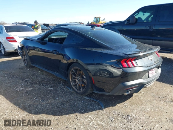 2024 Ford Mustang EcoBoost z VIN 1FA6P8TH1R5118490, wystawiony jako IAAI lot #41720519 z przebiegiem Nie podano mil oraz . Historia ofert i sprzedaży dostępna na DreamBid. Obrazek 3.