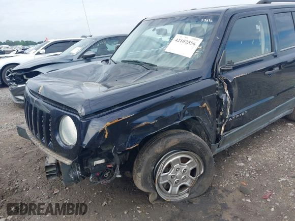 2011 Jeep Patriot Sport with VIN 1J4NT1GAXBD180787, listed as a IAAI auction lot 42102556 with 95,426 mi miles and . Bid and sale history available at DreamBid. Image 6.