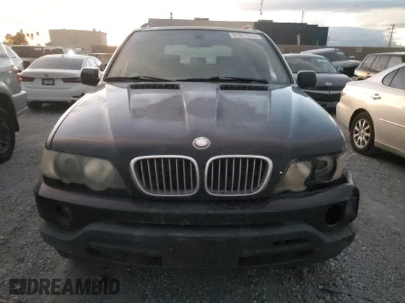 2002 BMW X5 4.4i with VIN 5UXFB33572LH32061, listed as a Copart auction lot 81917514 with 0 mi miles and Salvage Title. Bid and sale history available at carsss.com. Image 5.