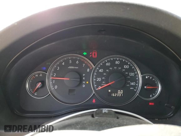 2009 Subaru Legacy Limited with VIN 4S3BL626397222041, listed as a Copart auction lot 55176075 with 162,331 mi miles and Salvage title. Bid and sale history available at DreamBid. Image 9.