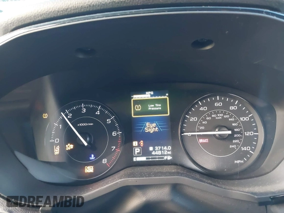 2023 Subaru Impreza with VIN 4S3GKAB60P3606343, listed as a IAAI auction lot 41366898 with 44,812 mi miles and . Bid and sale history available at DreamBid. Image 7.