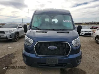2021 Ford Transit with VIN 1FBAX9CG4MKA02913, listed as a Copart auction lot 86666774 with 29,881 mi miles and Salvage Title. Bid and sale history available at DreamBid. Image 5.