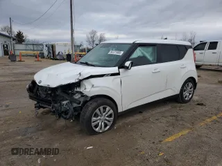2021 Kia Soul LX with VIN KNDJ23AU8M7760661, listed as a Copart auction lot 50721985 with 84,536 mi miles and Salvage Title. Bid and sale history available at carsss.com. Image 1.