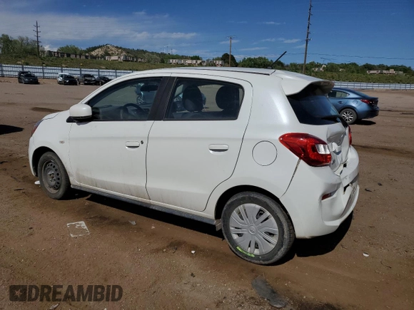 2020 Mitsubishi Mirage ES z VIN ML32A3HJ1LH003969, wystawiony jako Copart lot #58267865 z przebiegiem 89 887 mil mil oraz Szkoda całkowita • Salvage title. Historia ofert i sprzedaży dostępna na DreamBid. Obrazek 2.