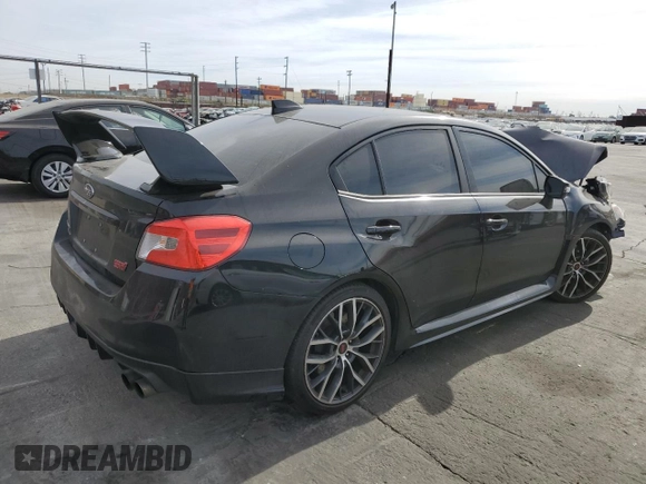 2020 Subaru WRX STI with VIN JF1VA2S6XL9819023, listed as a Copart auction lot 42232345 with 53,257 mi miles and Salvage title. Bid and sale history available at DreamBid. Image 3.