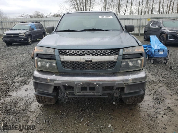 2007 Chevrolet Colorado LT w/2LT with VIN 1GCDT13E978110966, listed as a Copart auction lot 79820074 with 184,370 mi miles and Salvage Title. Bid and sale history available at carsss.com. Image 5.