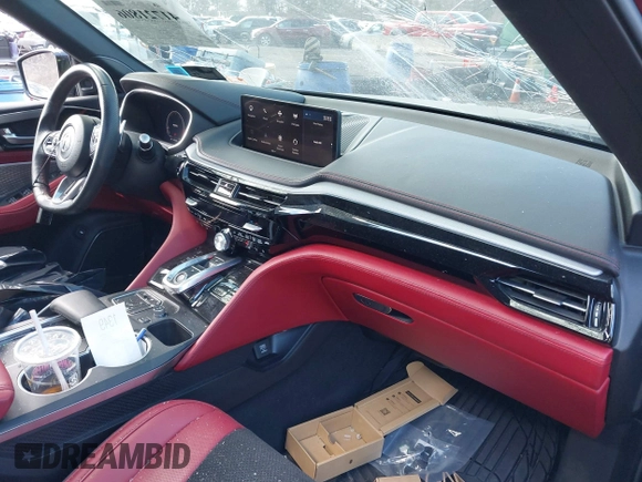 2024 Acura MDX w/A-Spec Package with VIN 5J8YE1H09RL010800, listed as a IAAI auction lot 41721806 with 25,525 mi miles and . Bid and sale history available at DreamBid. Image 5.