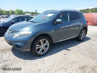 2011 Nissan Murano LE with VIN JN8AZ1MW5BW160801, listed as a IAAI auction lot 42081172 with 156,498 mi miles. Bid and sale history available at carsss.com. Image 2.