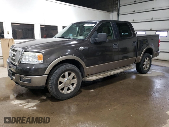 2005 Ford F-150 XLT with VIN 1FTPW14545KD72025, listed as a Copart auction lot 52999715 with 181,555 mi miles and Clean Title. Bid and sale history available at carsss.com. Image 1.