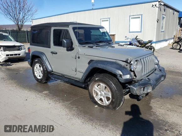 2020 Jeep Wrangler Sport S z VIN 1C4GJXAG7LW282767, wystawiony jako Copart lot #79846214 z przebiegiem 46 805 mil mil oraz Szkoda całkowita • Salvage title. Historia ofert i sprzedaży dostępna na DreamBid. Obrazek 4.