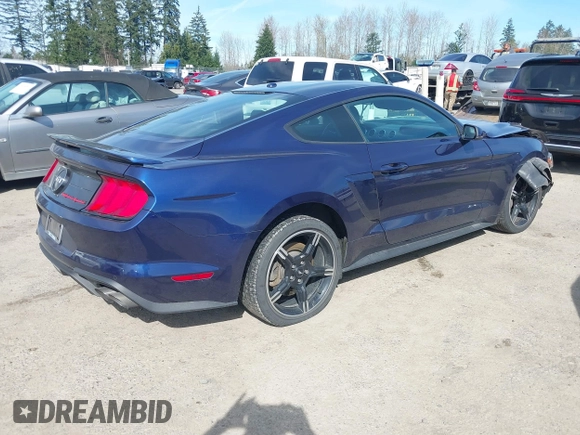 2019 Ford Mustang GT with VIN 1FA6P8CF2K5176810, listed as a IAAI auction lot 41872133 with 71,543 mi miles. Bid and sale history available at carsss.com. Image 4.