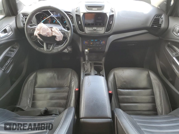 2017 Ford Escape SE with VIN 1FMCU0GD1HUE02085, listed as a Copart auction lot 46275885 with 155,003 mi miles and Salvage Title. Bid and sale history available at carsss.com. Image 8.