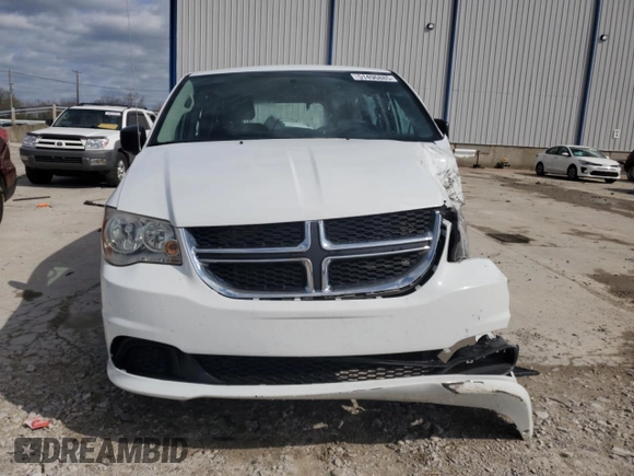 2016 Dodge Grand Caravan SE with VIN 2C4RDGBG8GR278711, listed as a Copart auction lot 51496885 with 91,810 mi miles and Non Repairable. Bid and sale history available at DreamBid. Image 5.