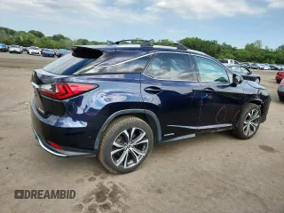 2020 Lexus RX 450h z VIN 2T2HGMDA7LC044429, wystawiony jako Copart lot #65892305 z przebiegiem 102 057 mil mil oraz Szkoda całkowita • Salvage title. Historia ofert i sprzedaży dostępna na DreamBid. Obrazek 3.